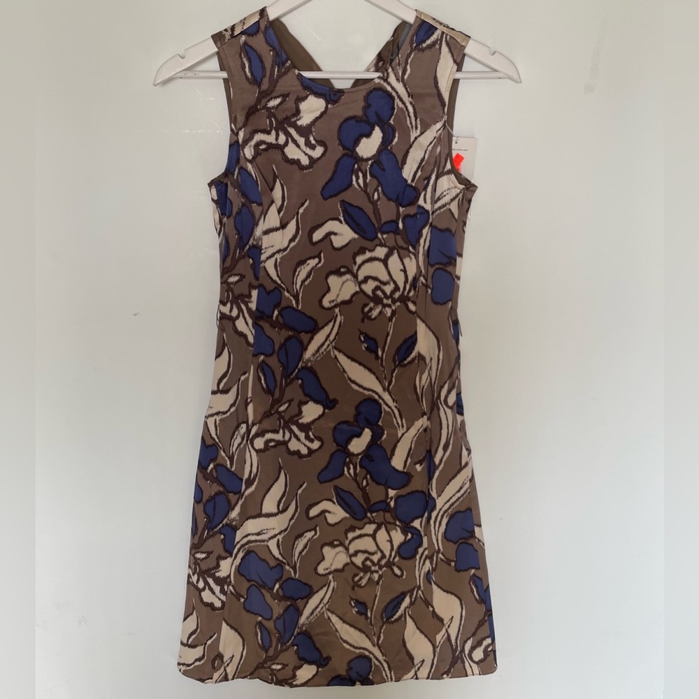 NWT Eccoci Silk Shift Dress SZ 0